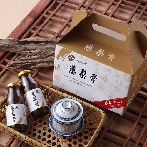 沁知園慈梨膏包裝設計